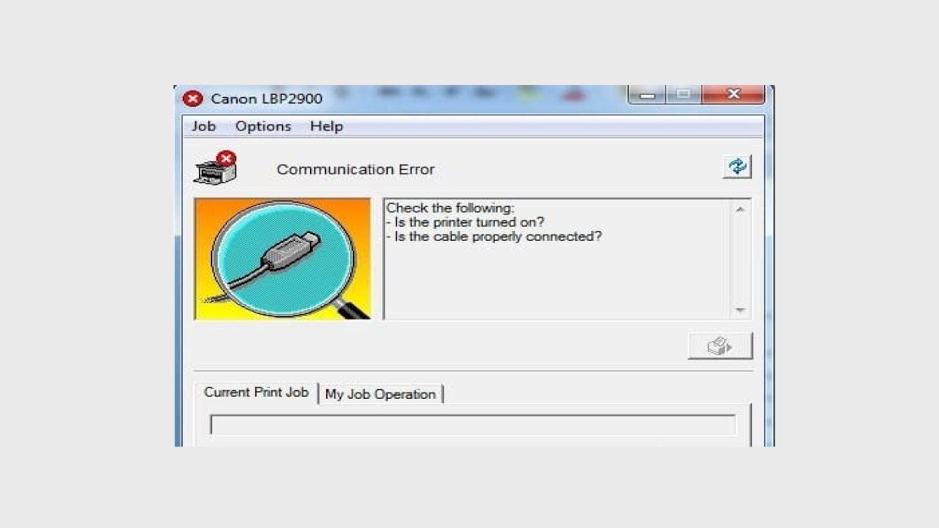 lỗi máy in không in được