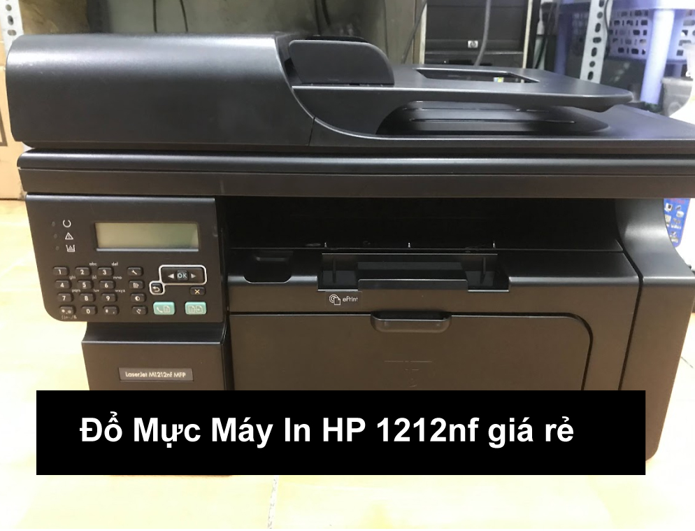 Đổ Mực Máy In HP 1212nf giá rẻ