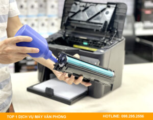 Quy Trình Đổ Mực Máy In HP Neverstop Laser 1000A Nhanh Chóng Tại top 1 dịch vụ máy văn phòng